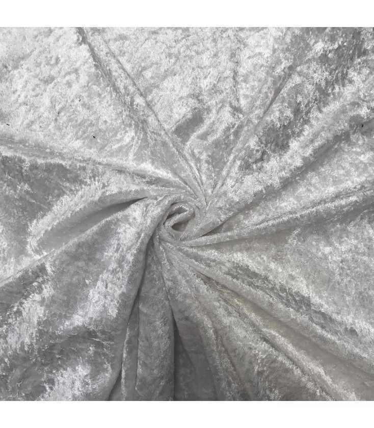 Nervøs fløyel - HVIT