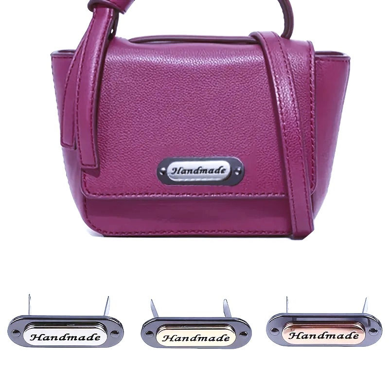 Miniatyrbilde: Veskemerke - Handmade - GULL