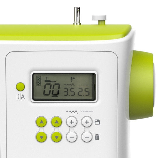 Miniatyrbilde: Necchi NC-102D en rimelig elektronisk maskin