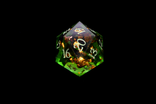 dice オブジェ Jungle Canopy 7-Piece Resin Dice Set | Studio Blink