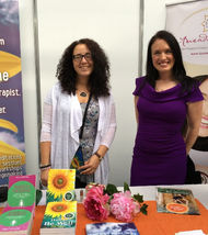 At the Mind Body Spirit Expo in the RDS, Dublin