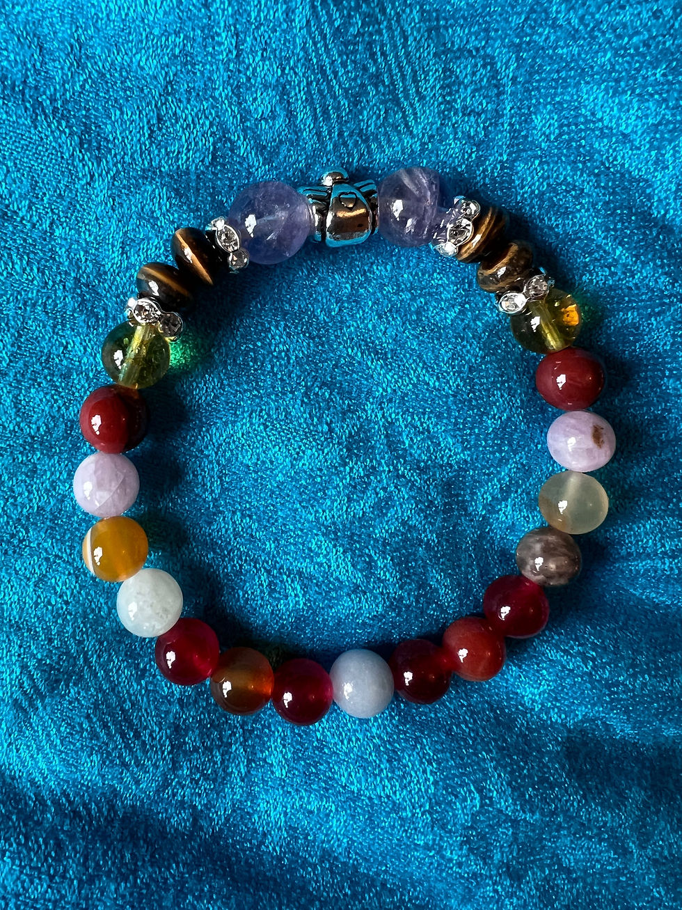 Thumbnail: Distance Healing Session with Prescription Crystal Bracelet