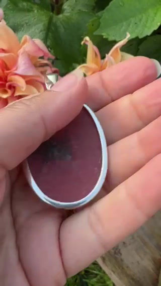 Thumbnail: Rhodochrosite Sterling Silver Pendant
