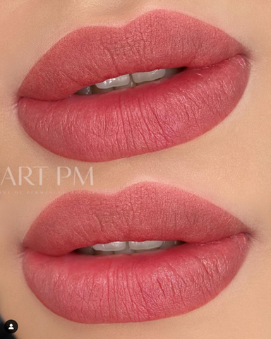 Before & After Lip Blushing by ART PM Chicago