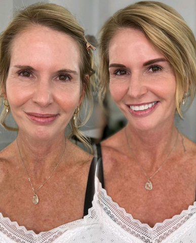 Before & After Powder Brows by ART PM Chicago
