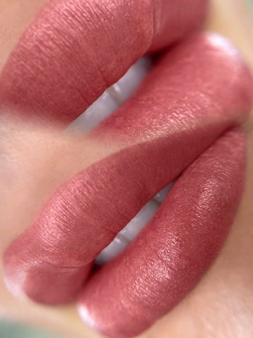 Before & After Lip Blushing by ART PM Chicago