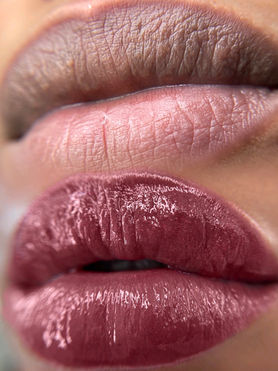 Lip Blushing Before & After by Art Pm Chicago