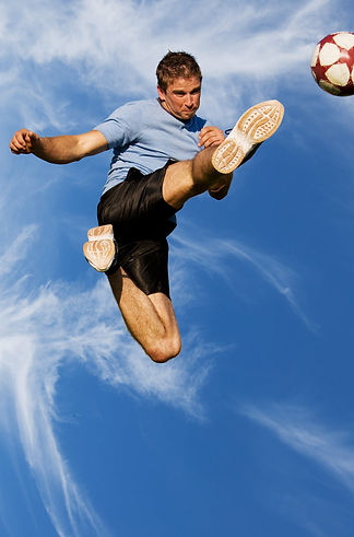 Soccer Kick Action