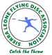 SLFDA, Logo, Sierra Leone Flying Disc Association, Ultimate Frisbee, Frisbee, Salone, Freetown, Sport