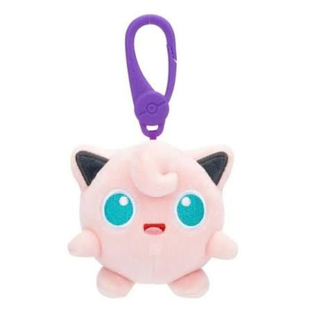 Pokemon Clip-On Jigglypuff Plush