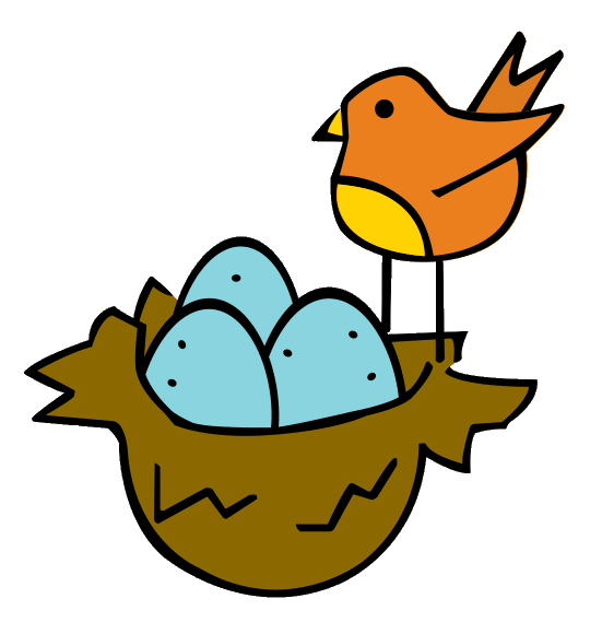 Little nest learning center logo application