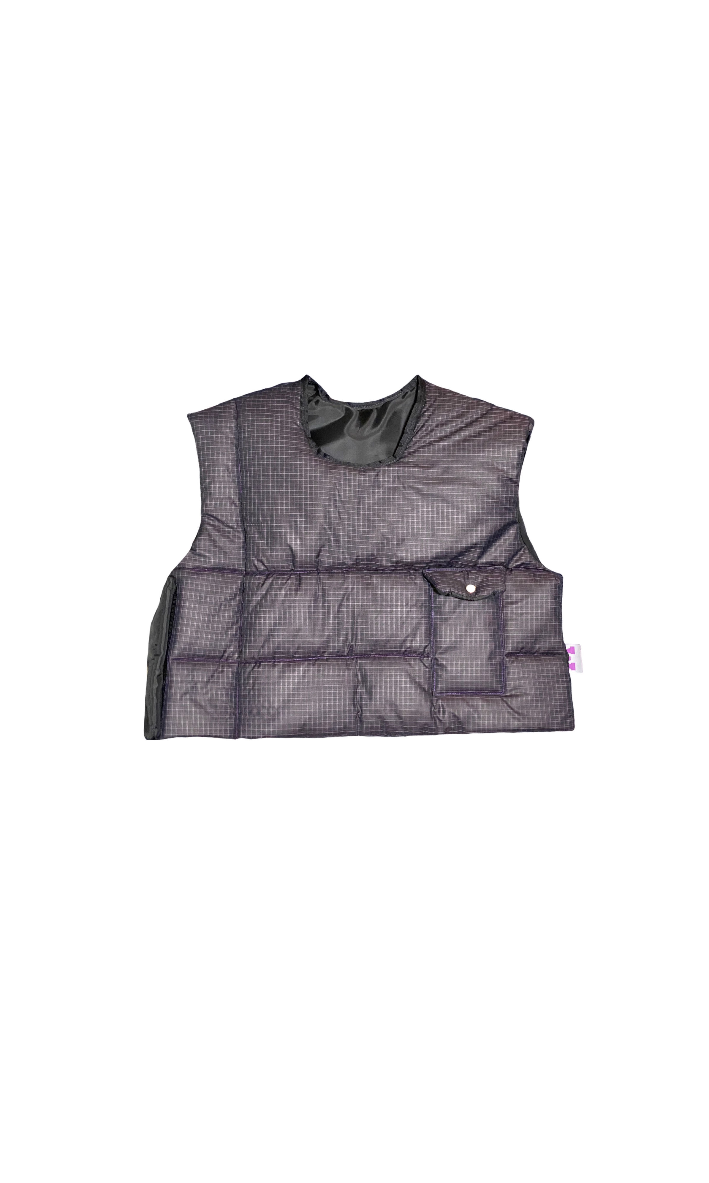 WILLSFORTUNE™ CROPPED PADDED VEST