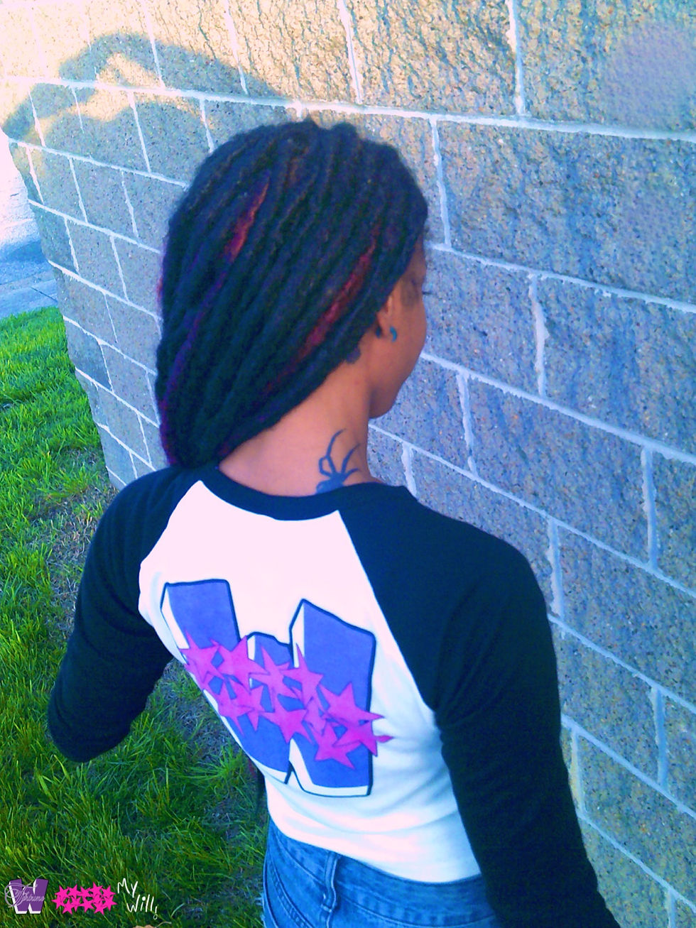 Thumbnail: WILLSFORTUNE X 5STARWILL WOMENS RAGLAN BABY TEE