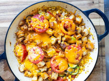 Zucchini, Corn & Tomatoes
