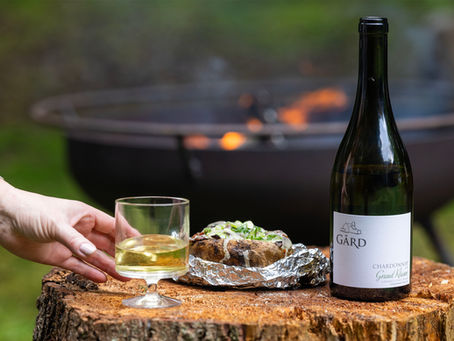 Weekend Recap: Deception Pass + Campfire Loaded Potatoes paired with Grand Klasse Chardonnay