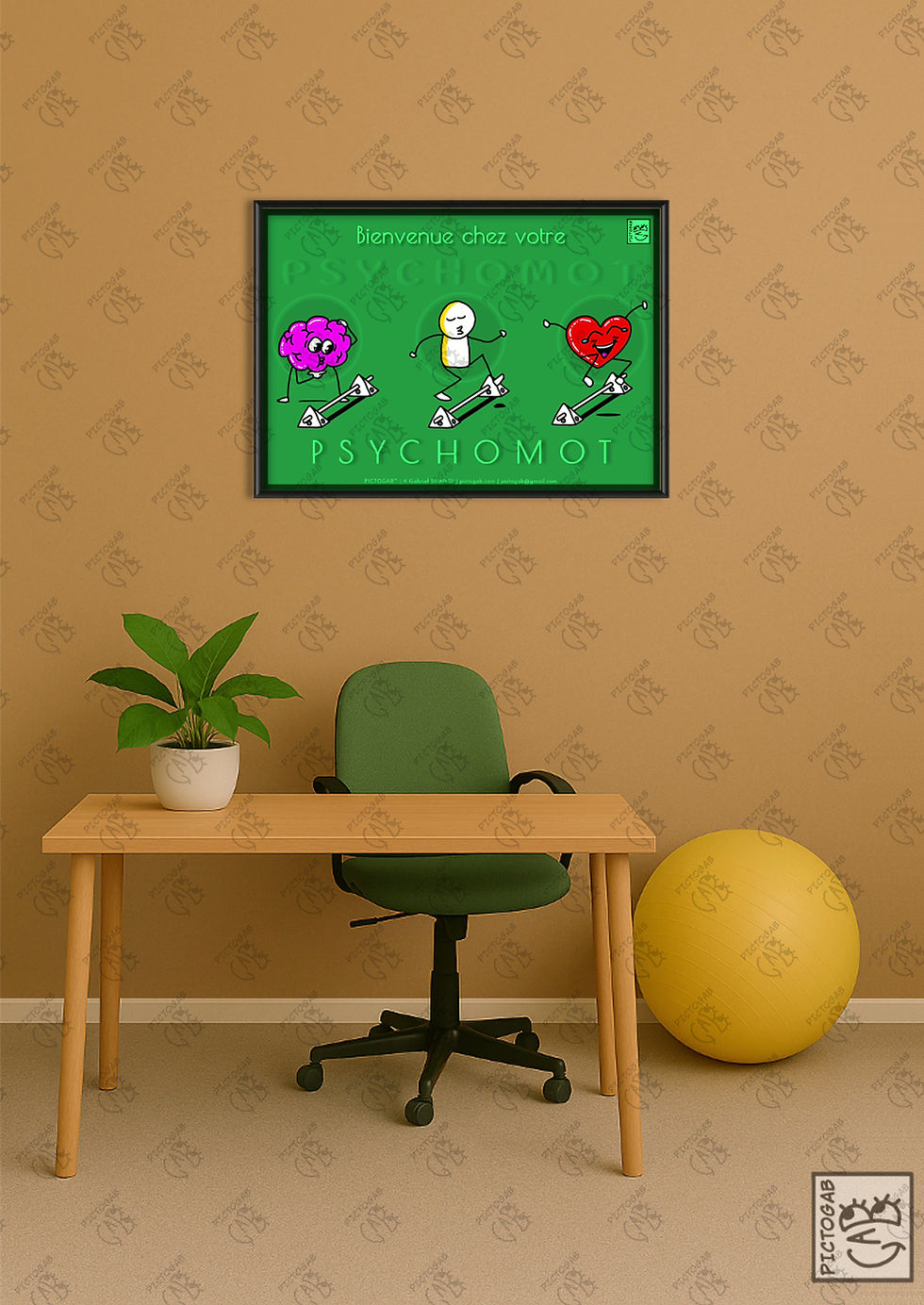 Miniature : Poster Bienvenue chez votre psychomot