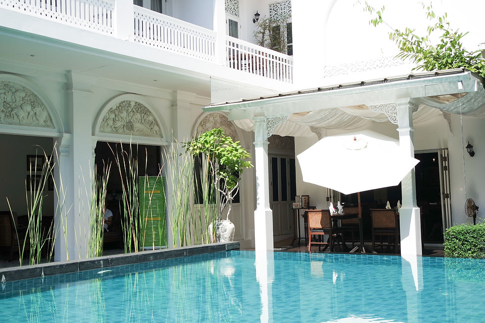 Poolside