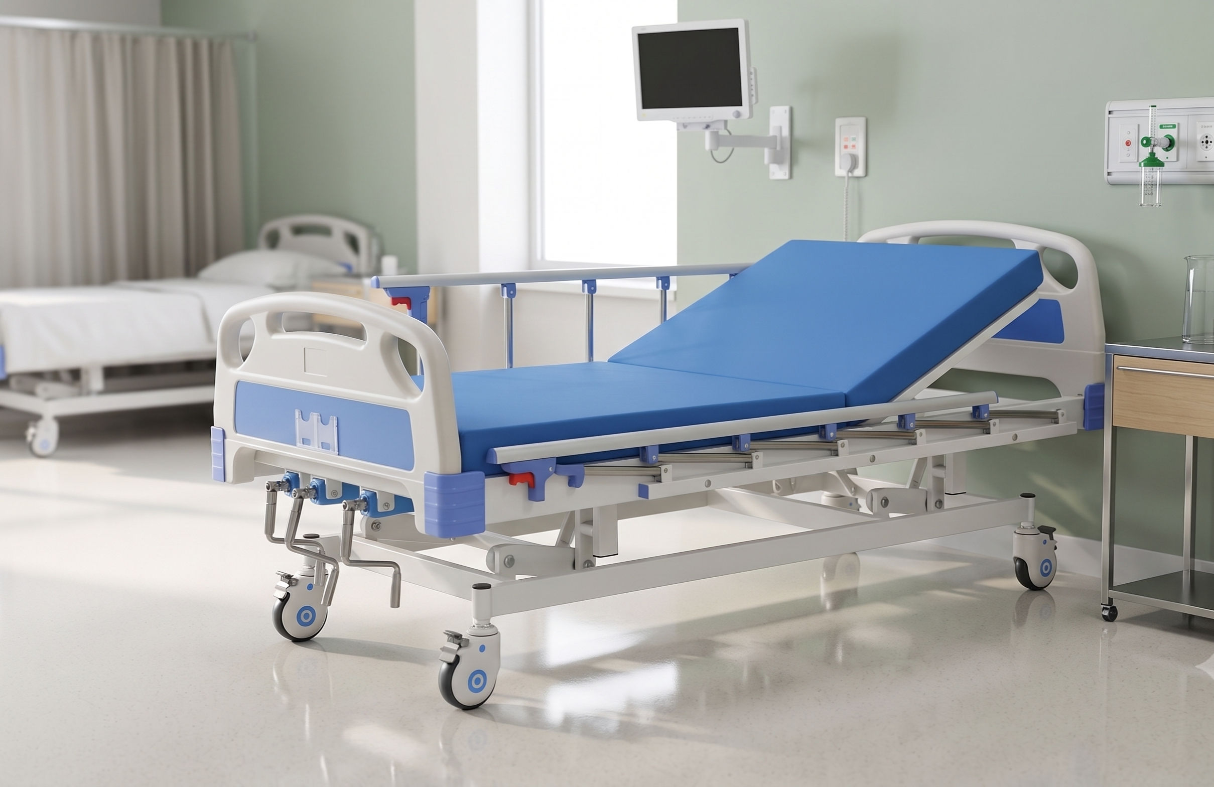 MANUAL ICU BED 3 FUNCTION