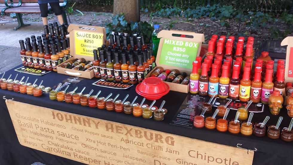 Thumbnail: Johnny Hexburg Sauces and Novelties