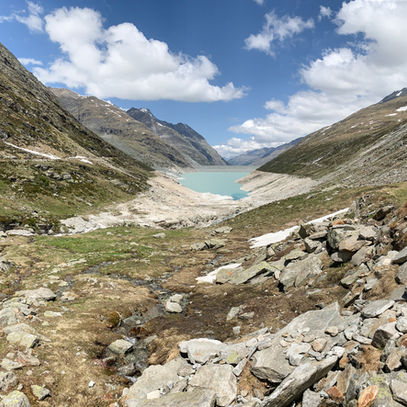 Stausee Mattmark