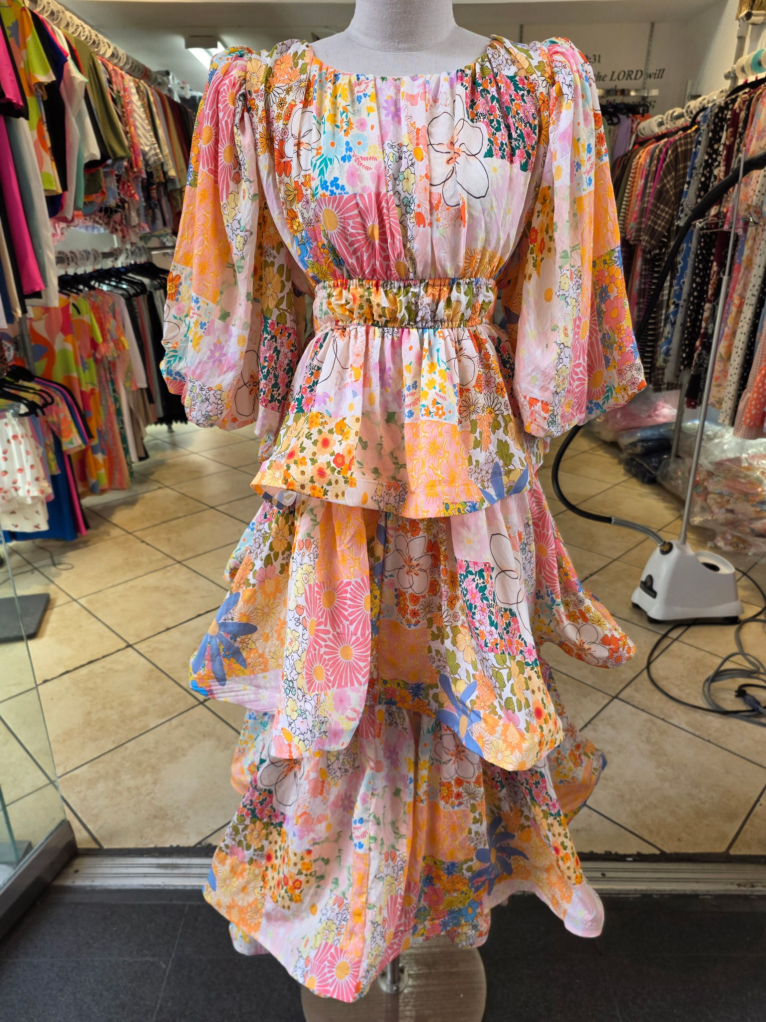 Floral Dreams Dress ( PRE ORDER- 1 week)