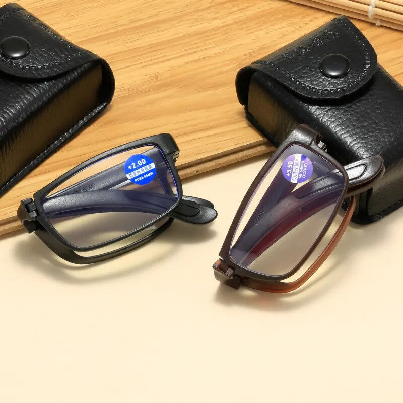 Thumbnail: Folding Reading Glasses With Box