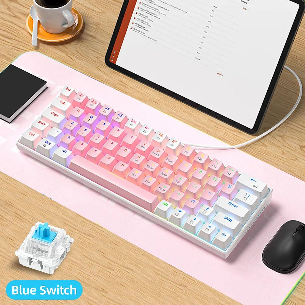 Thumbnail: Synhwei Mechanical Keyboard Blue /Red Switch