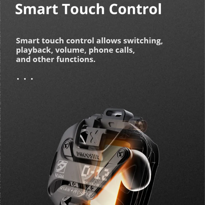 Thumbnail: Big Monster  D-12 Bluetooth Headset 