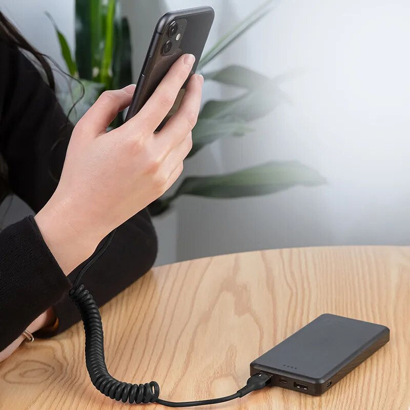 Thumbnail: 5A 66W Fast Charging USB Type C Cable. Micro USB, IPhone cable