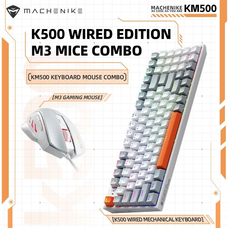Machenike KM500 Mechanical Keyboard Gaming mouse