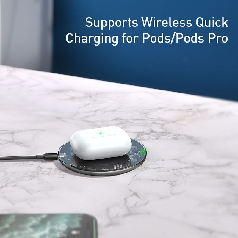 Thumbnail: Baseus 15W Fast Wireless Charger 