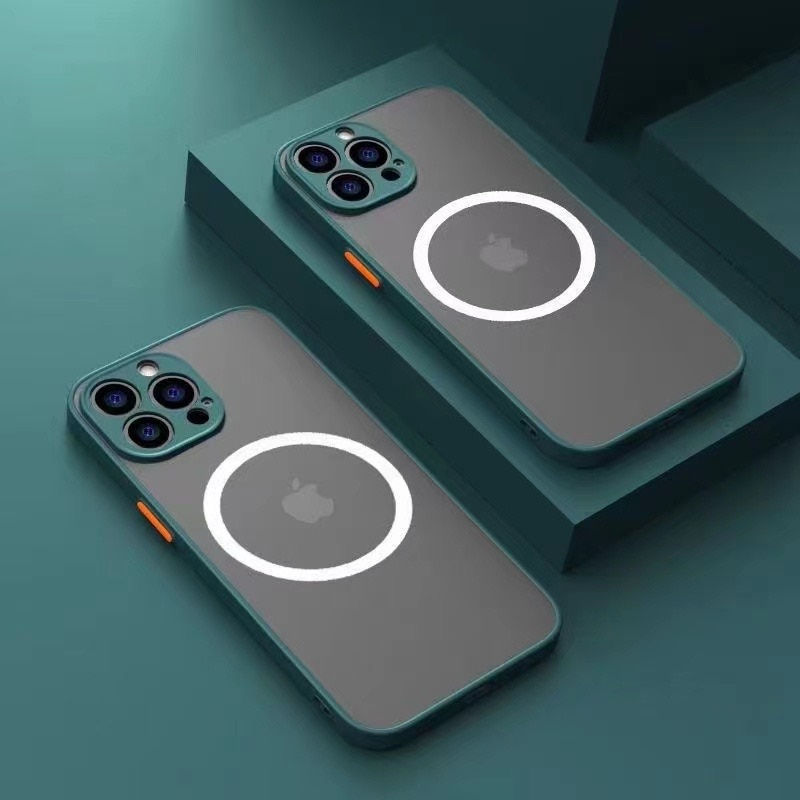 Thumbnail: ASTUBIMatte Magsafe Case For iPhone 15 14 13 11 12 Pro Max Mini Plus XS Max XR X