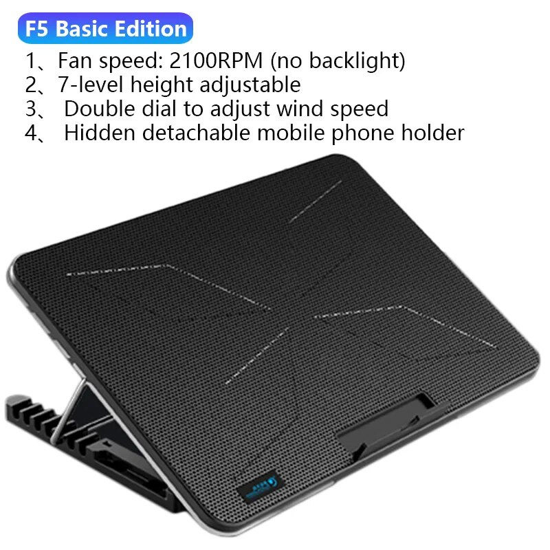 Thumbnail: Coolcold RGB Gaming Laptop Cooler 12-17 Inch