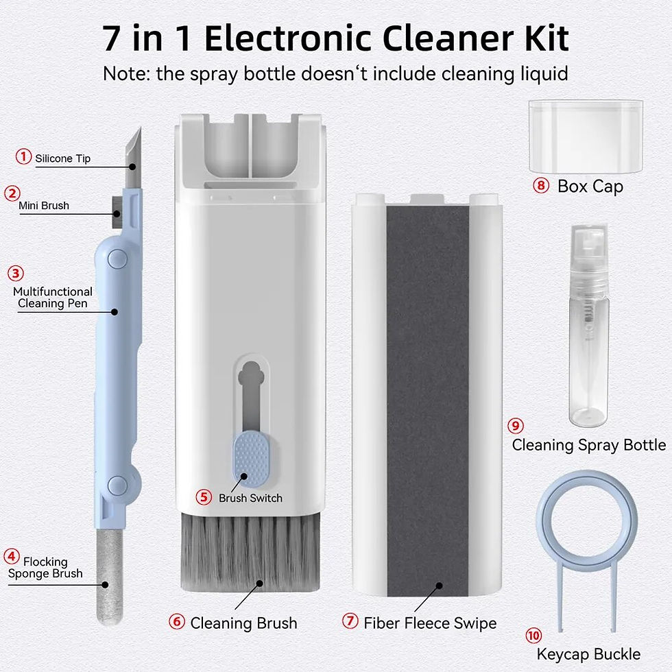 Thumbnail: SYNHWEI Multifunctional 7 in 1 Electronic Cleaner Kit