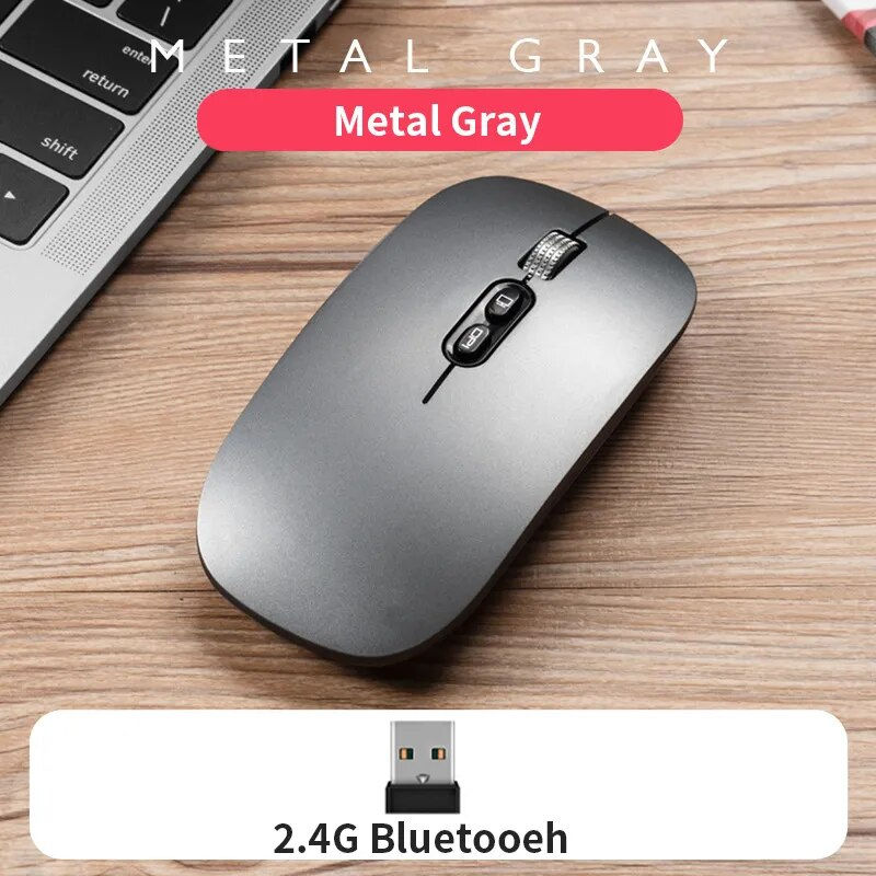Thumbnail: Dual Mode Wireless Bluetoth Mouse