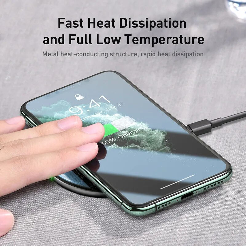 Thumbnail: Baseus 15W Fast Wireless Charger 