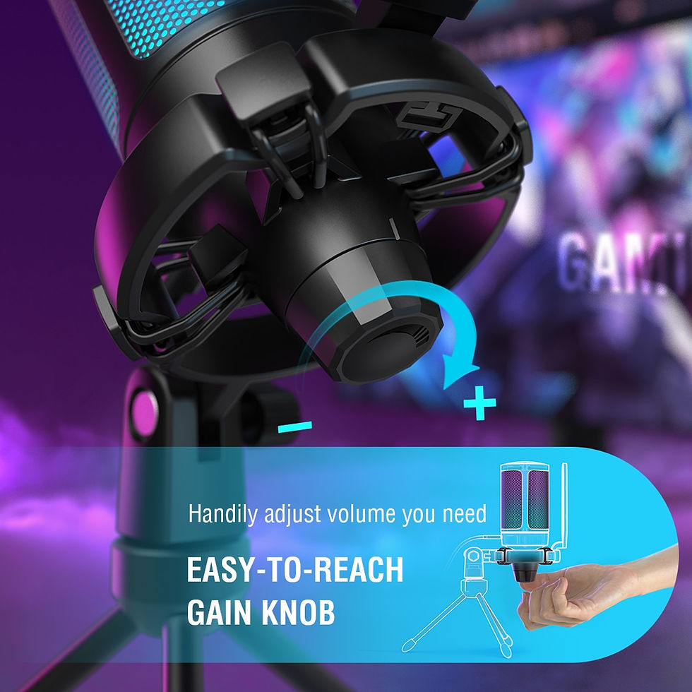 Thumbnail: FIFINE USB Microphone for Gaming Streaming with Pop Filter