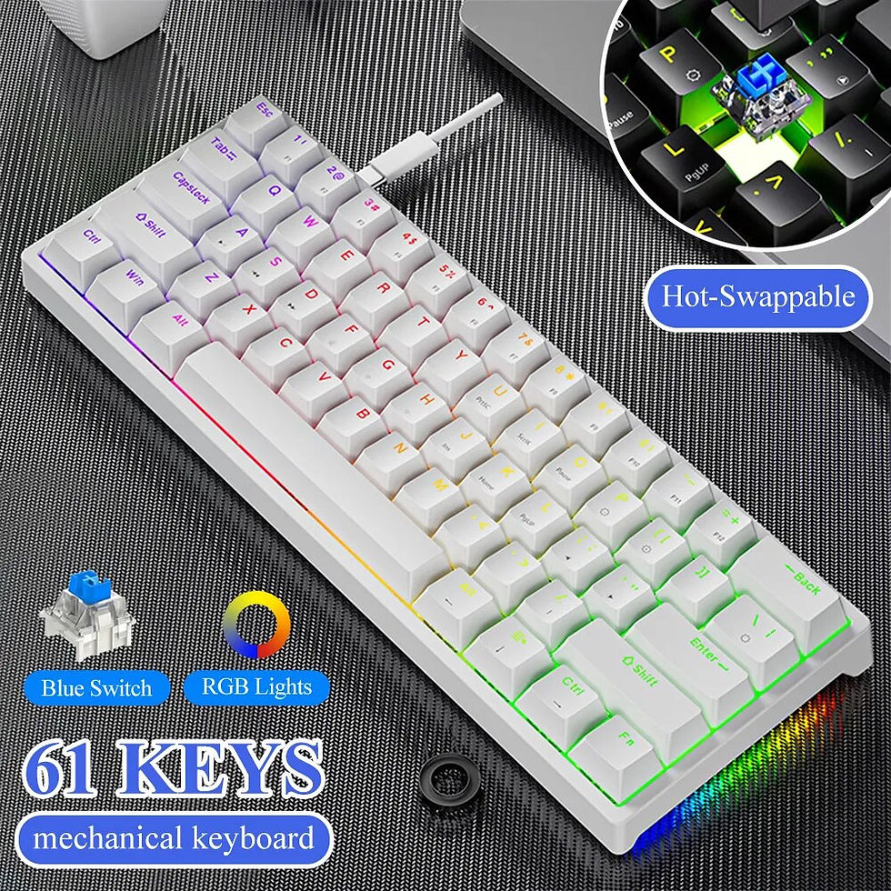 Thumbnail: Synhwei Mechanical Keyboard Blue /Red Switch