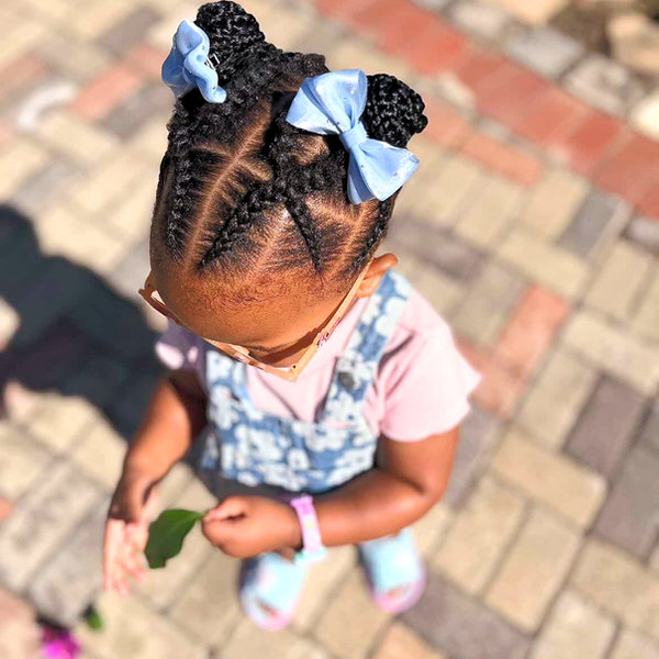 Bluebell Sparkle Bow Clip — Mira Accessories South Africa