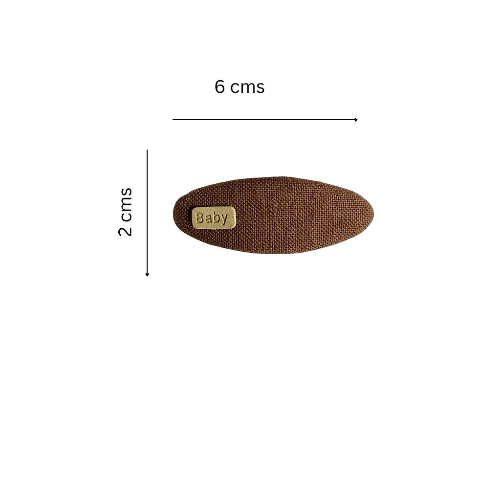Thumbnail: Baby Linen Clips — baby linen clips, detail view 12. Mira Accessories, handmade in South Africa