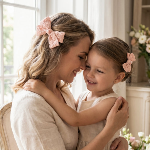 Blush Bloom Mom & Me Set — Mira Accessories South Africa