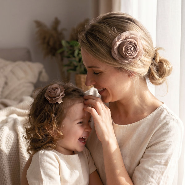 Mocha Rose Mom & Me Set — Mira Accessories South Africa