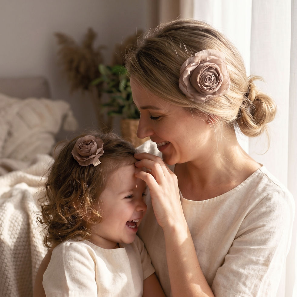 Thumbnail: Mocha Rose Mom & Me Set