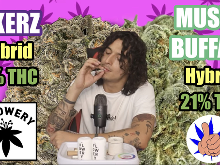 I FINALLY TRIED THE FLOWERY & IT WAS F*CKING GAS! JOKERZ & MUSTY BUFFALO REVIEW! [prod Fly Nonsense]