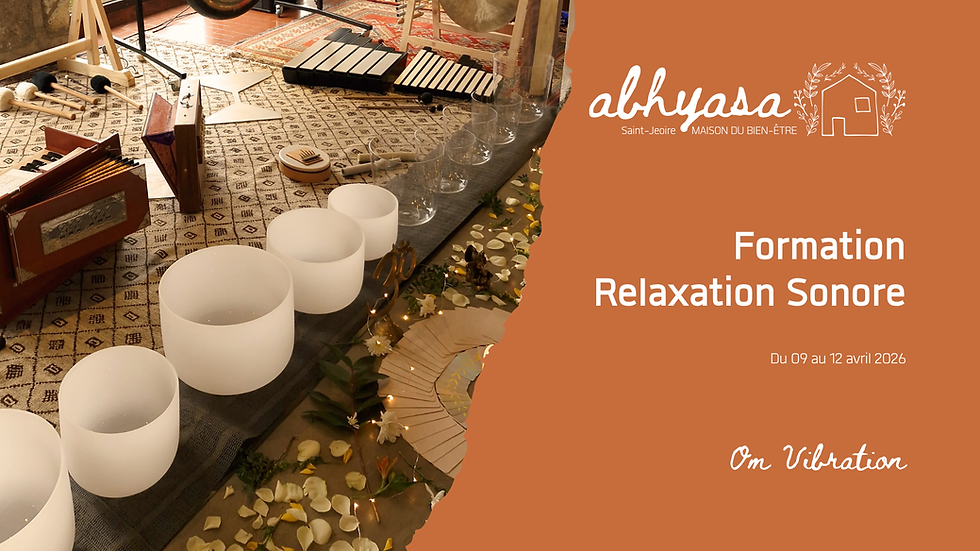 Formation Relaxation Sonore