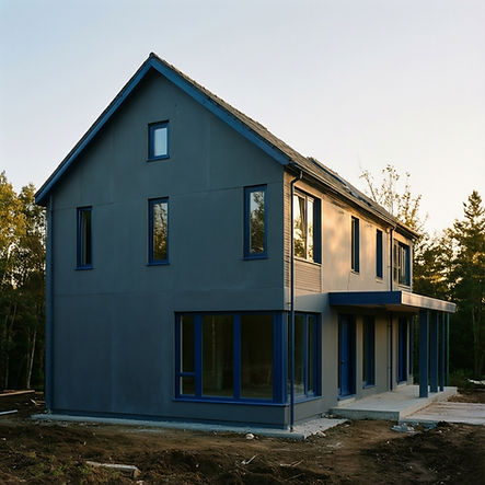 Completed custom home construction in Wakefield, Rhode Island