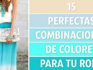 15 perfectas combinaciones para tu ropa
