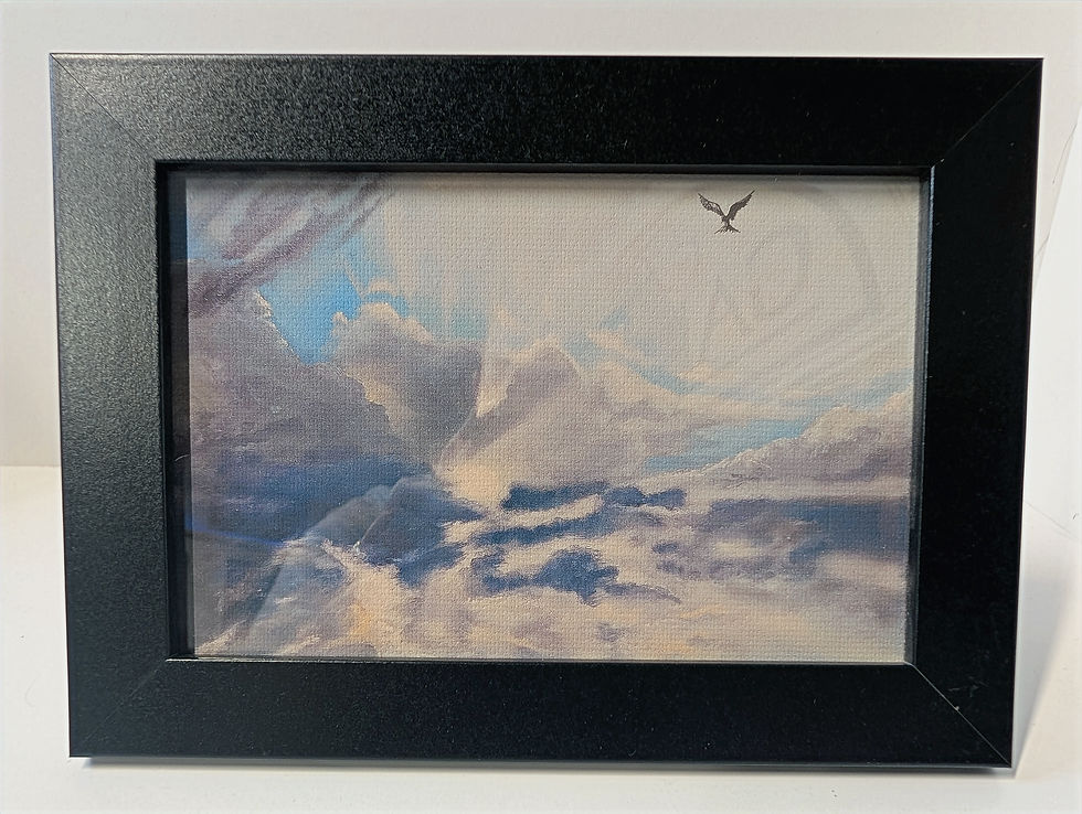 Thumbnail: A6 Printed Canvas, Framed - Landscapes