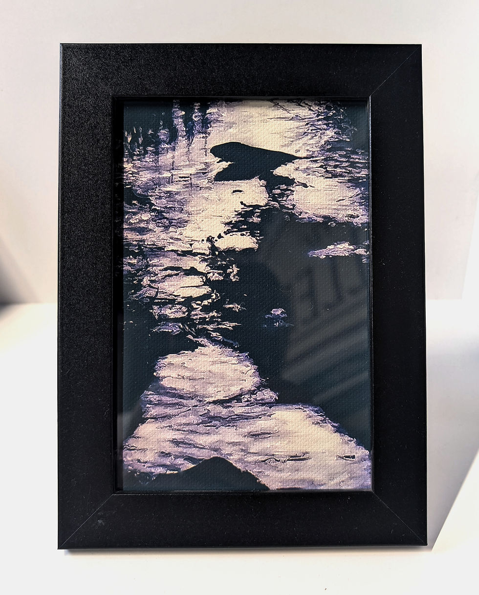 Thumbnail: A6 Printed Canvas, Framed - Landscapes