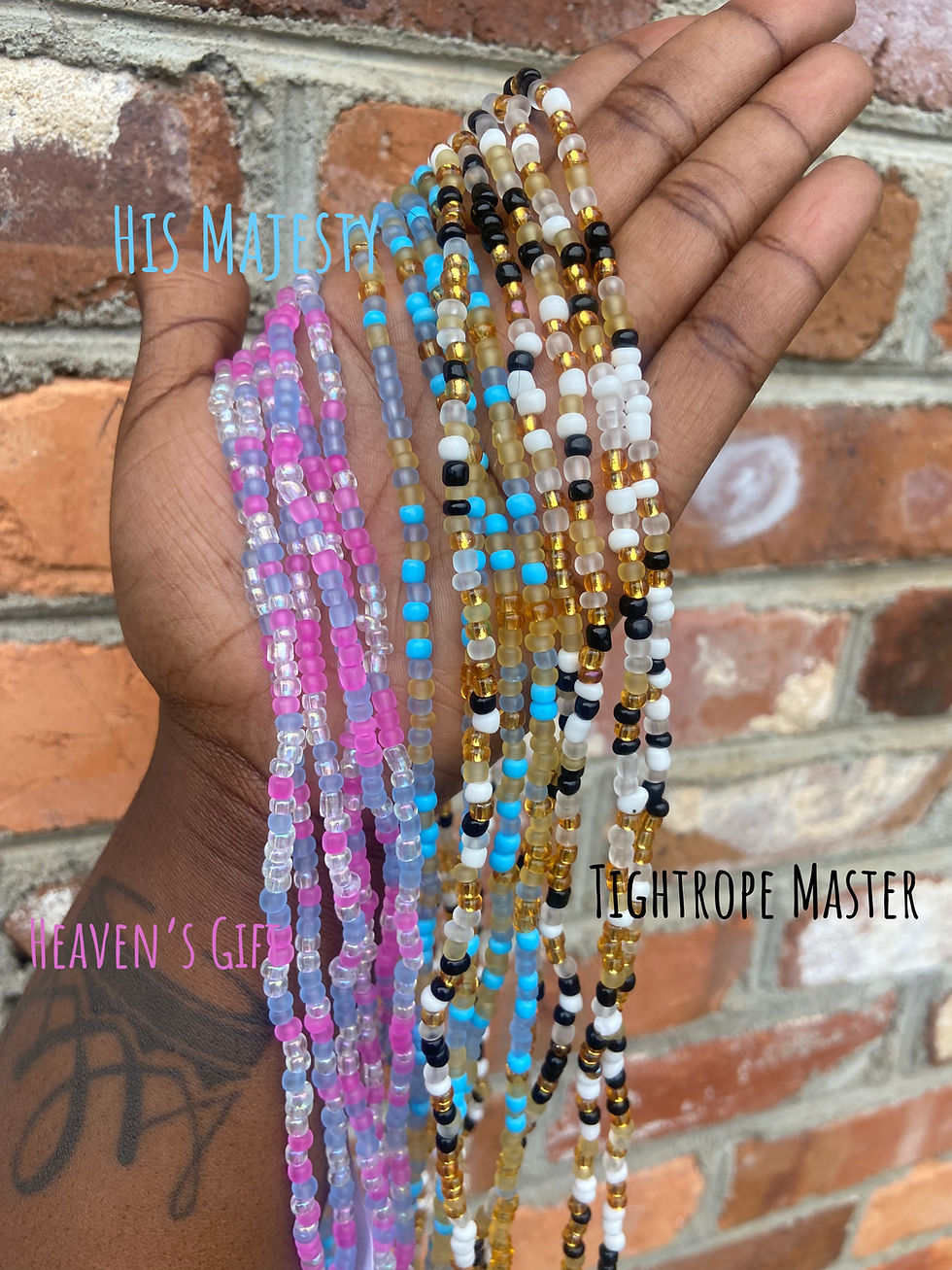 Thumbnail: One of a Kind Freestyle Waistbead Strands ❤️